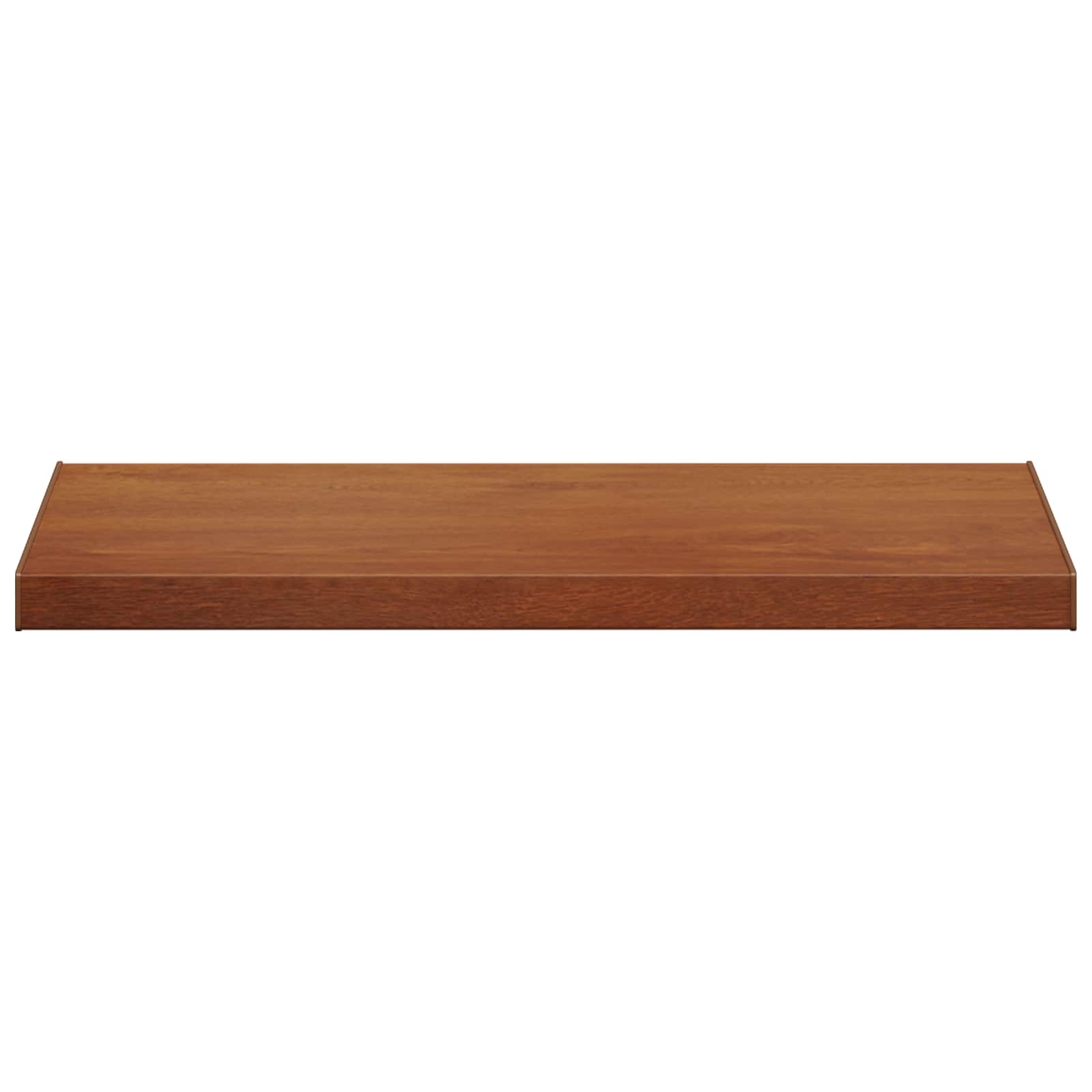 vidaXL Σαβανωτό Παραθύρου Καφέ ξύλο 80 x 50 x 4,5 εκ PVC - Image 5
