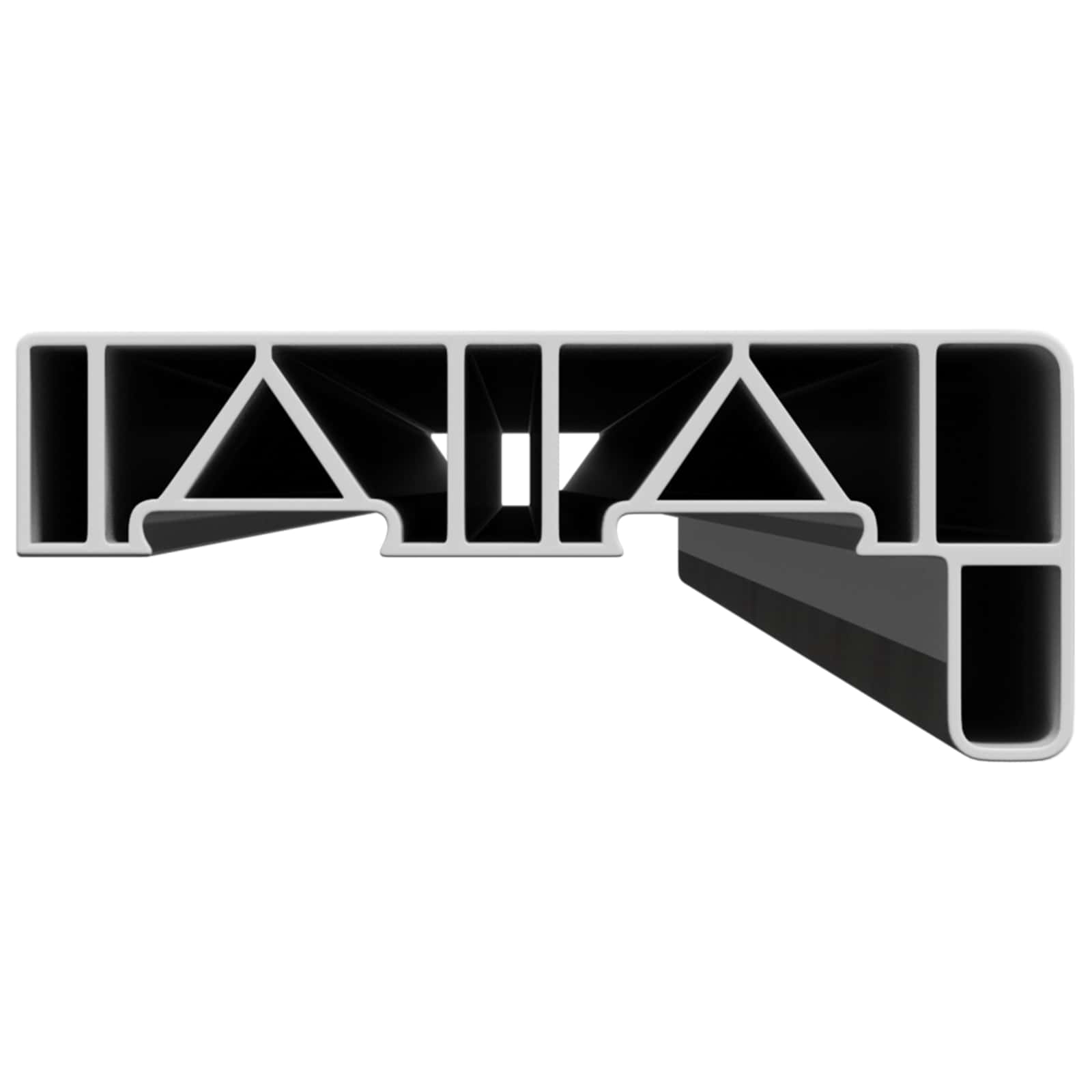 vidaXL Σαβανωτό Παραθύρου Υφή Μάρμαρου 160 x 15 x 4,5 εκ PVC - Image 4