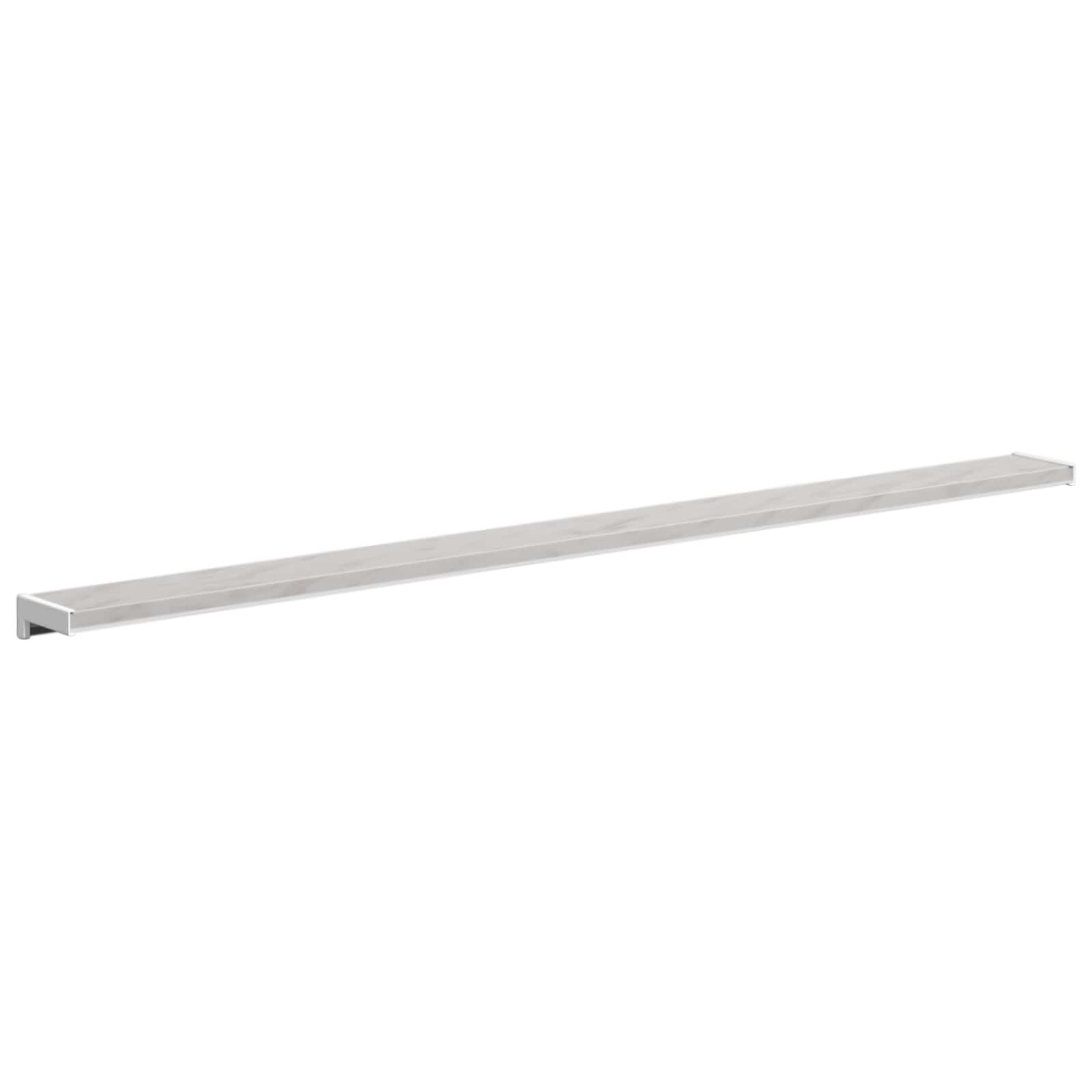 vidaXL Σαβανωτό Παραθύρου Υφή Μάρμαρου 160 x 15 x 4,5 εκ PVC - Image 7