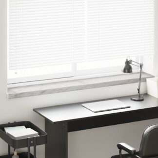 vidaXL Σαβανωτό Παραθύρου Υφή Μάρμαρου 120 x 25 x 4,5 εκ. PVC