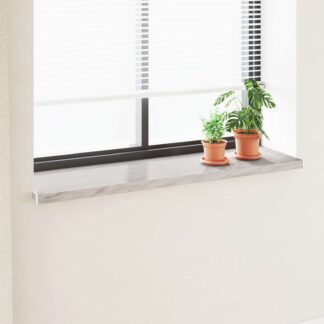 vidaXL Σαβανωτό Παραθύρου Υφή Μάρμαρου 120 x 40 x 4,5 εκ PVC