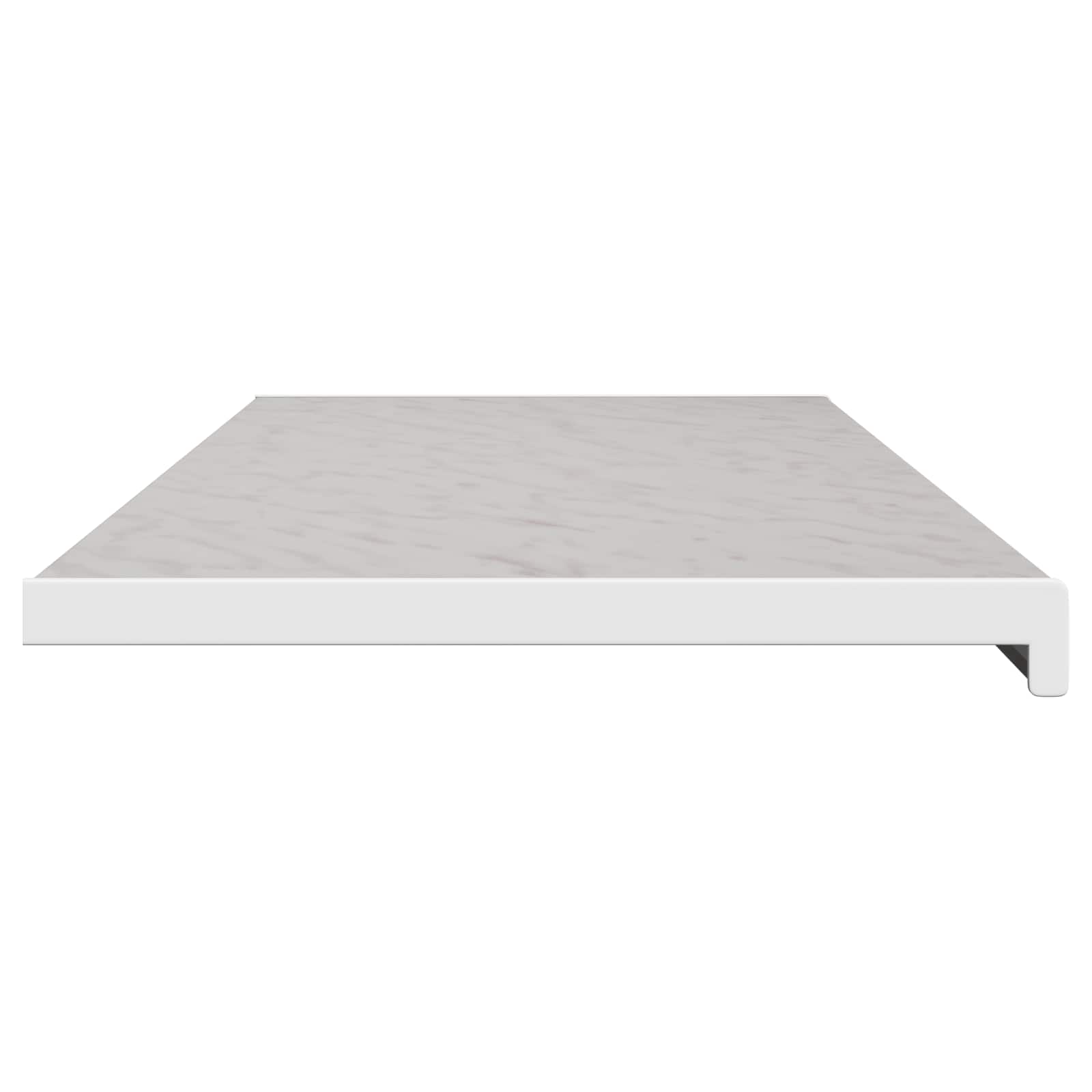 vidaXL Σαβανωτό Παραθύρου Υφή Μάρμαρου 160 x 40 x 4,5 εκ PVC - Image 6