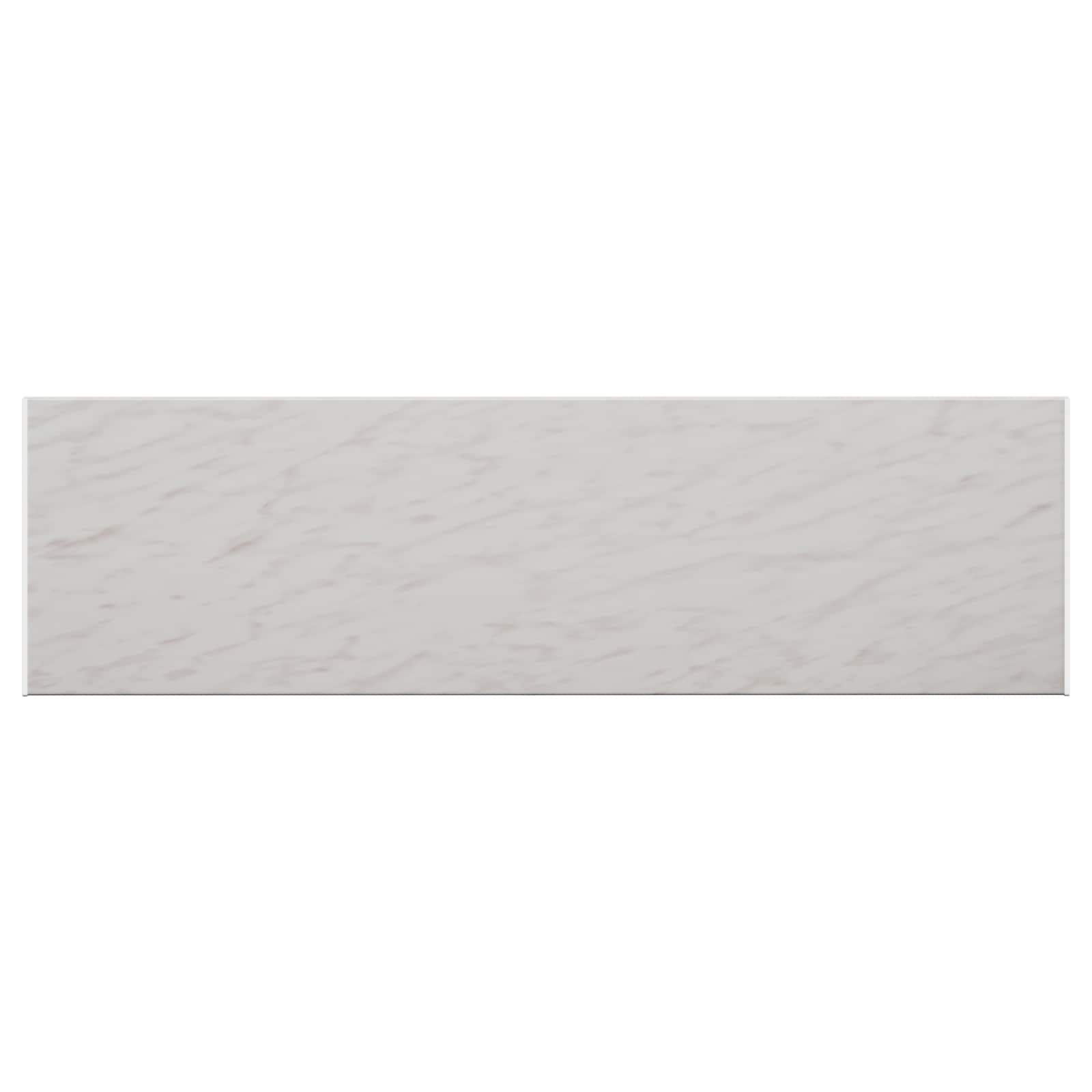 vidaXL Σαβανωτό Παραθύρου Υφή Μάρμαρου 160 x 40 x 4,5 εκ PVC - Image 2