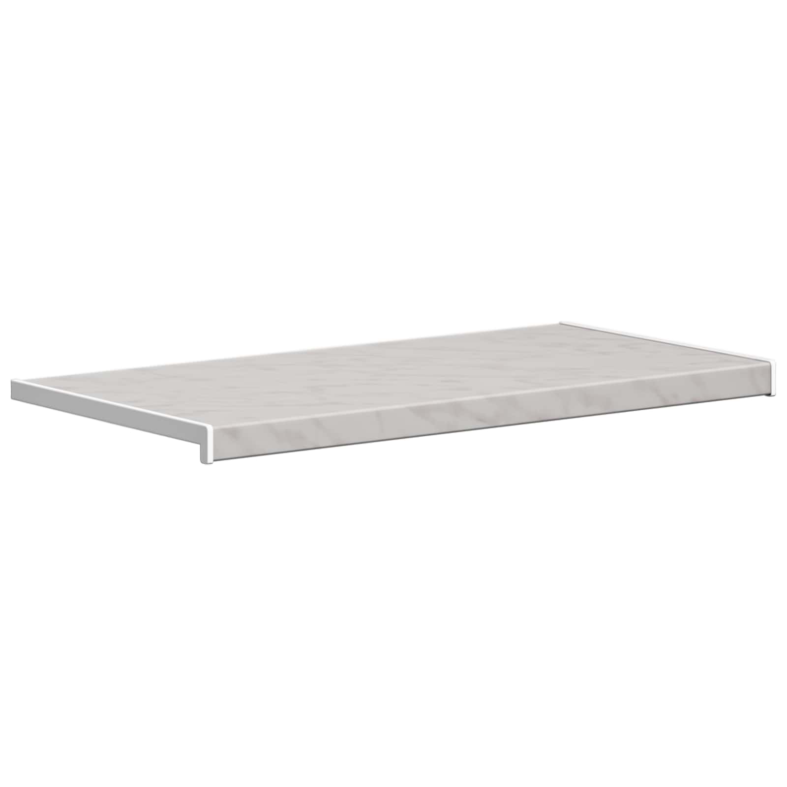 vidaXL Σαβανωτό Παραθύρου Υφή Μάρμαρου 80 x 45 x 4,5 εκ PVC - Image 3