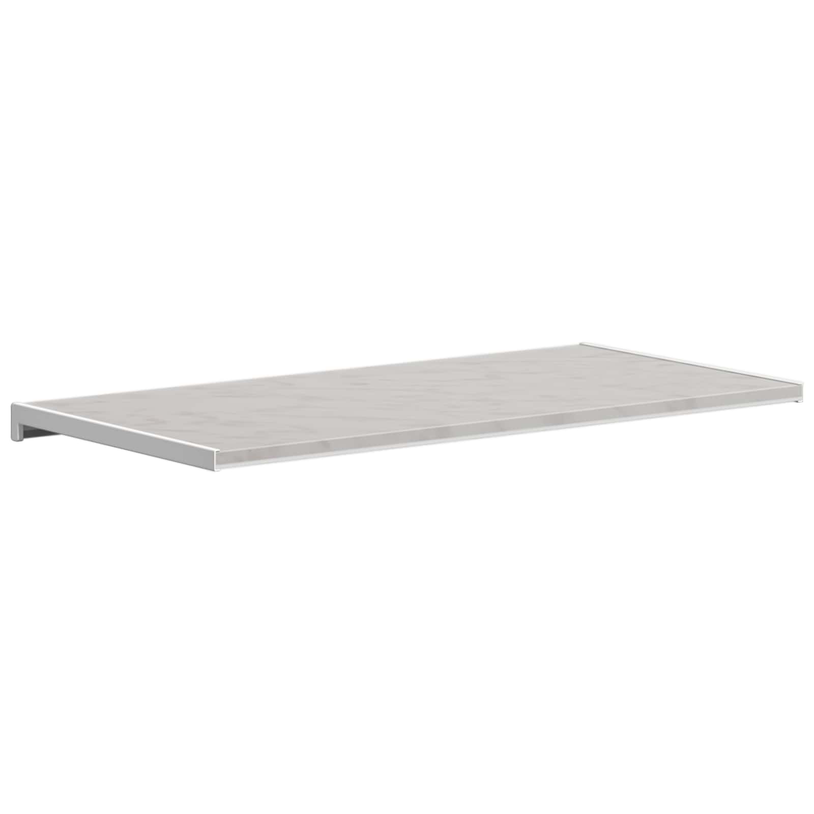 vidaXL Σαβανωτό Παραθύρου Υφή Μάρμαρου 80 x 45 x 4,5 εκ PVC - Image 7