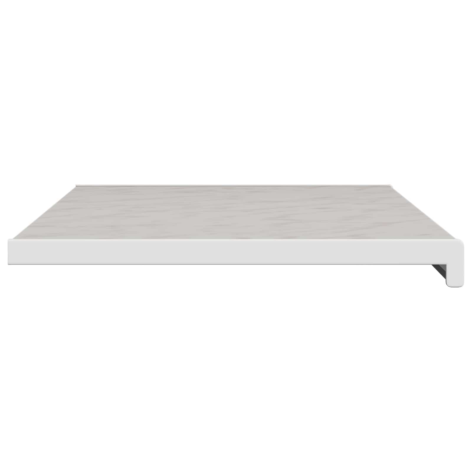 vidaXL Σαβανωτό Παραθύρου Υφή Μάρμαρου 80 x 45 x 4,5 εκ PVC - Image 6