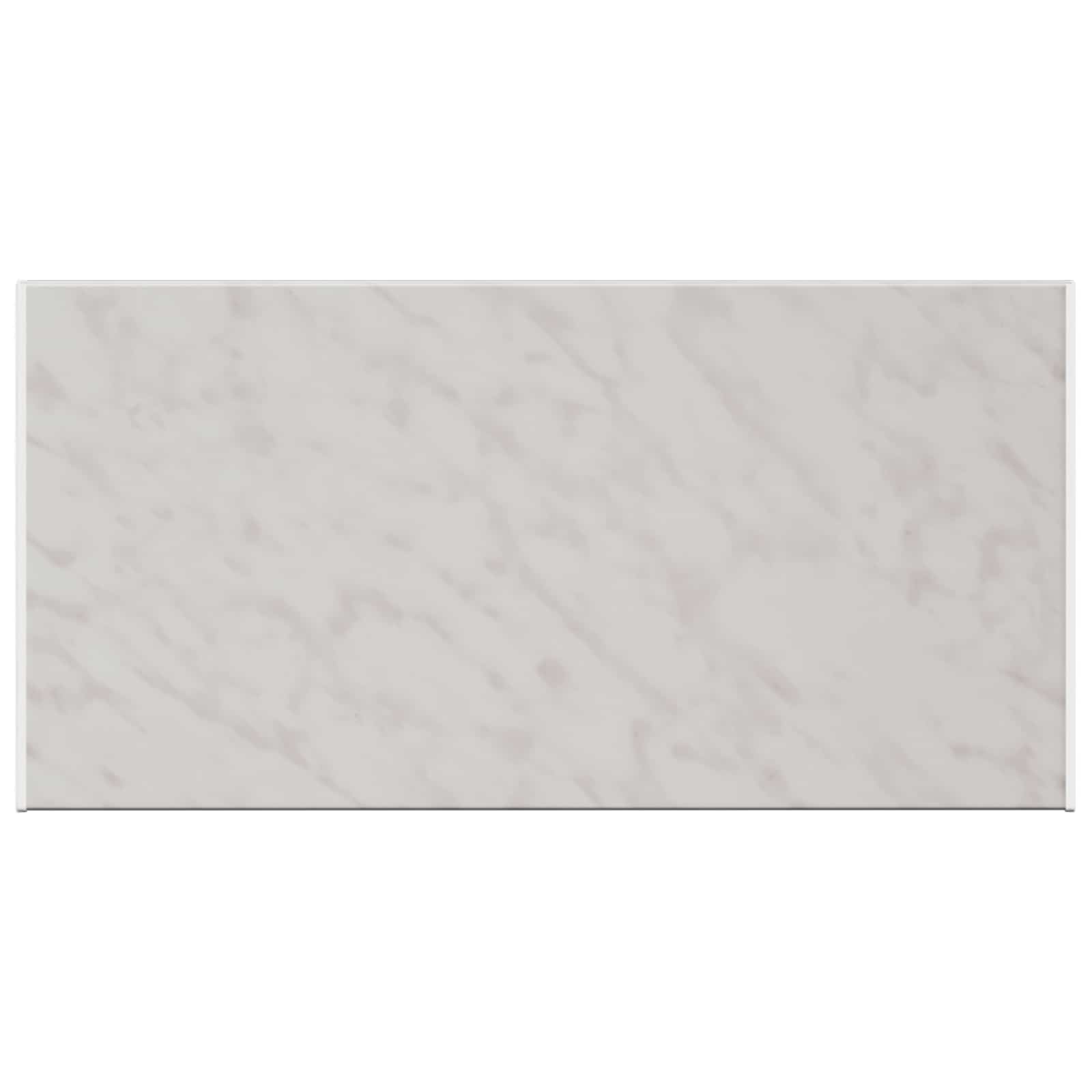 vidaXL Σαβανωτό Παραθύρου Υφή Μάρμαρου 80 x 45 x 4,5 εκ PVC - Image 2