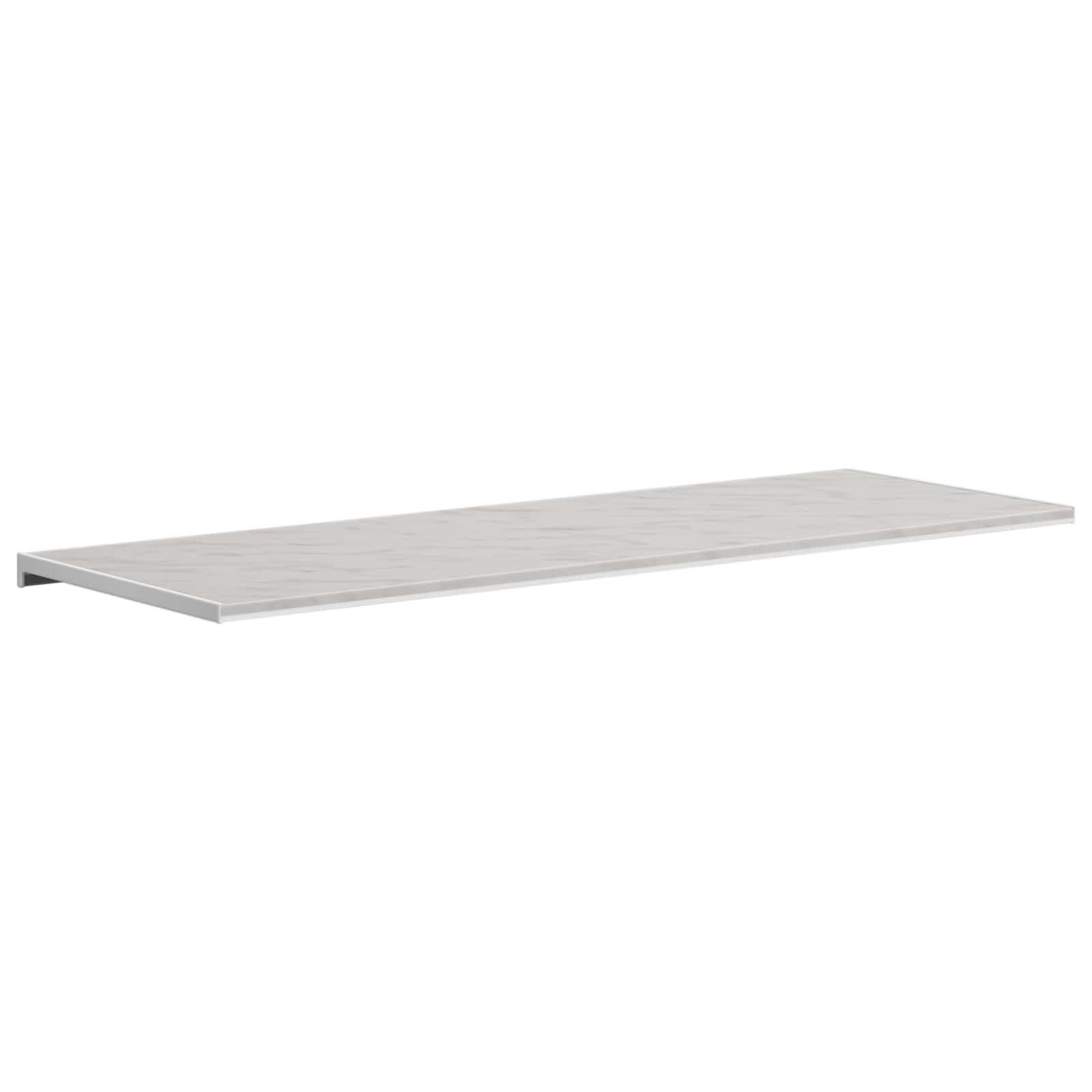 vidaXL Σαβανωτό Παραθύρου Υφή Μάρμαρου 160 x 50 x 4,5 εκ PVC - Image 7