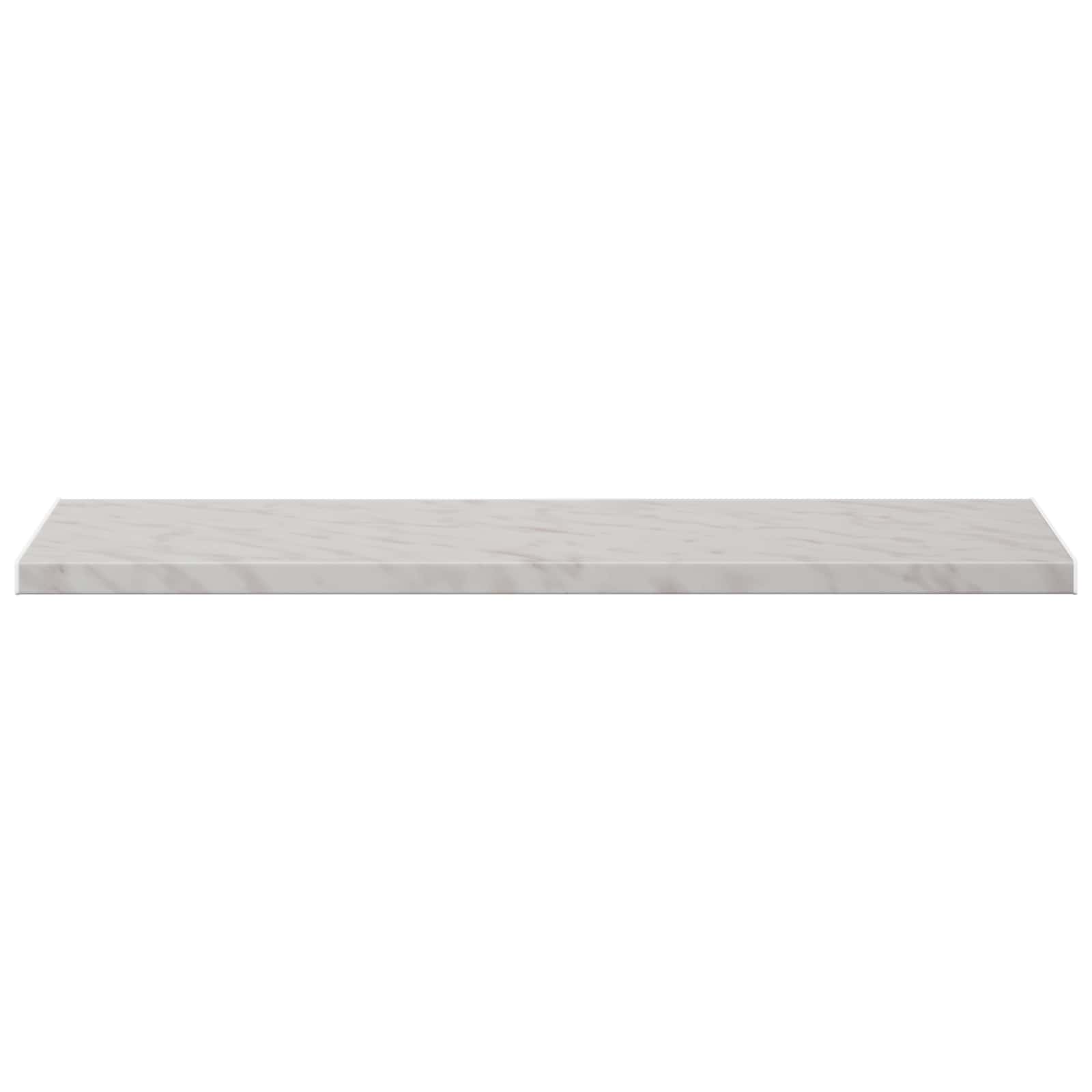 vidaXL Σαβανωτό Παραθύρου Υφή Μάρμαρου 160 x 50 x 4,5 εκ PVC - Image 5