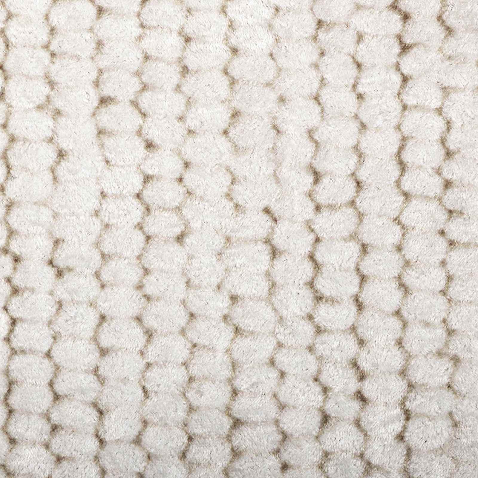 vidaXL Χαλί Κρεμ 80 x 400 cm 100% Πολυεστέρας 3 mm Πλένεται - Image 5