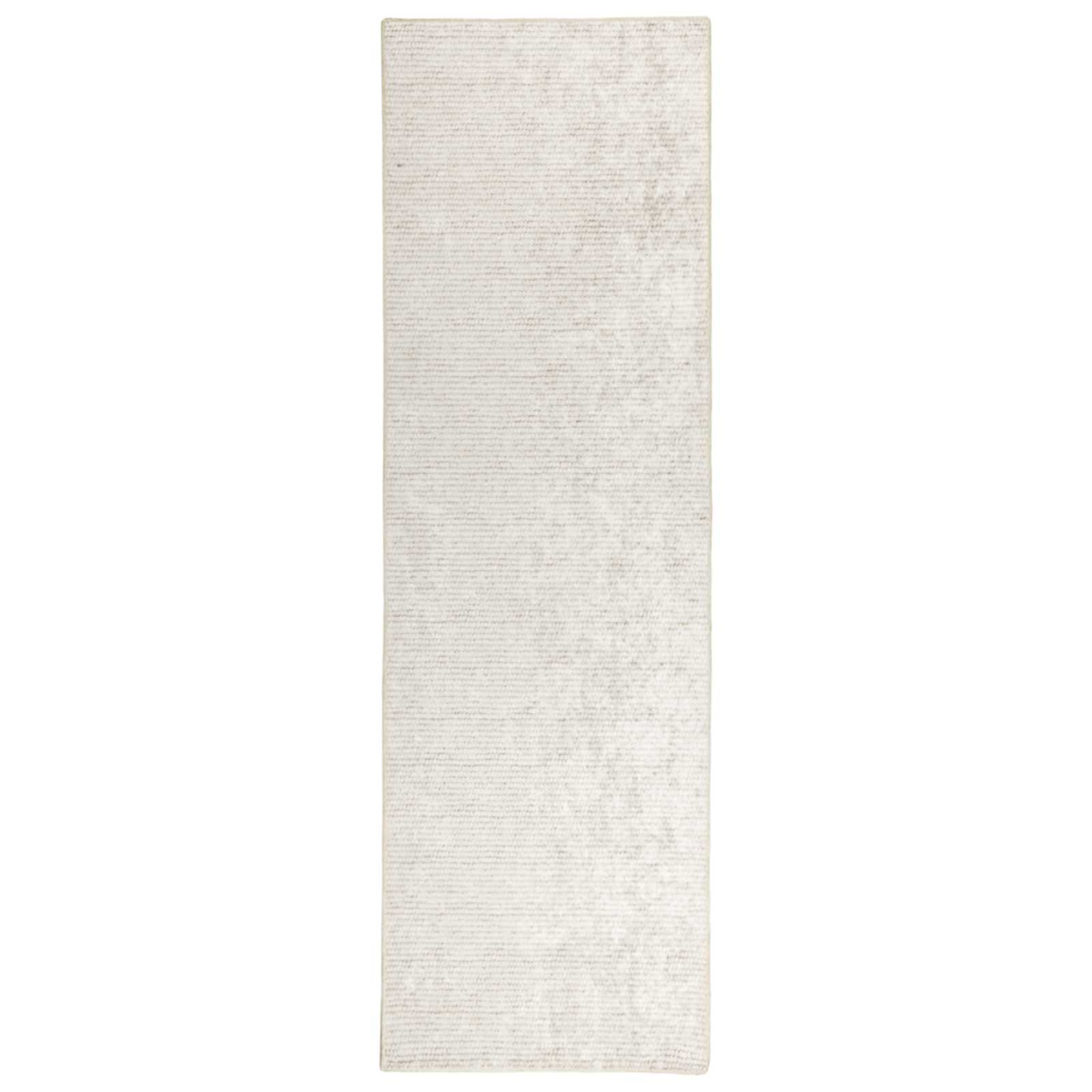 vidaXL Χαλί Κρεμ 80 x 400 cm 100% Πολυεστέρας 3 mm Πλένεται - Image 2