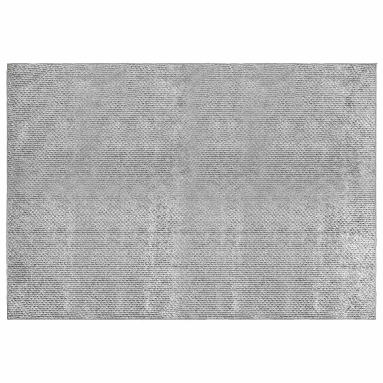 vidaXL Χαλί Γκρι 160 x 230 cm 100% Πολυεστέρας 3 mm Πλένεται - Image 2