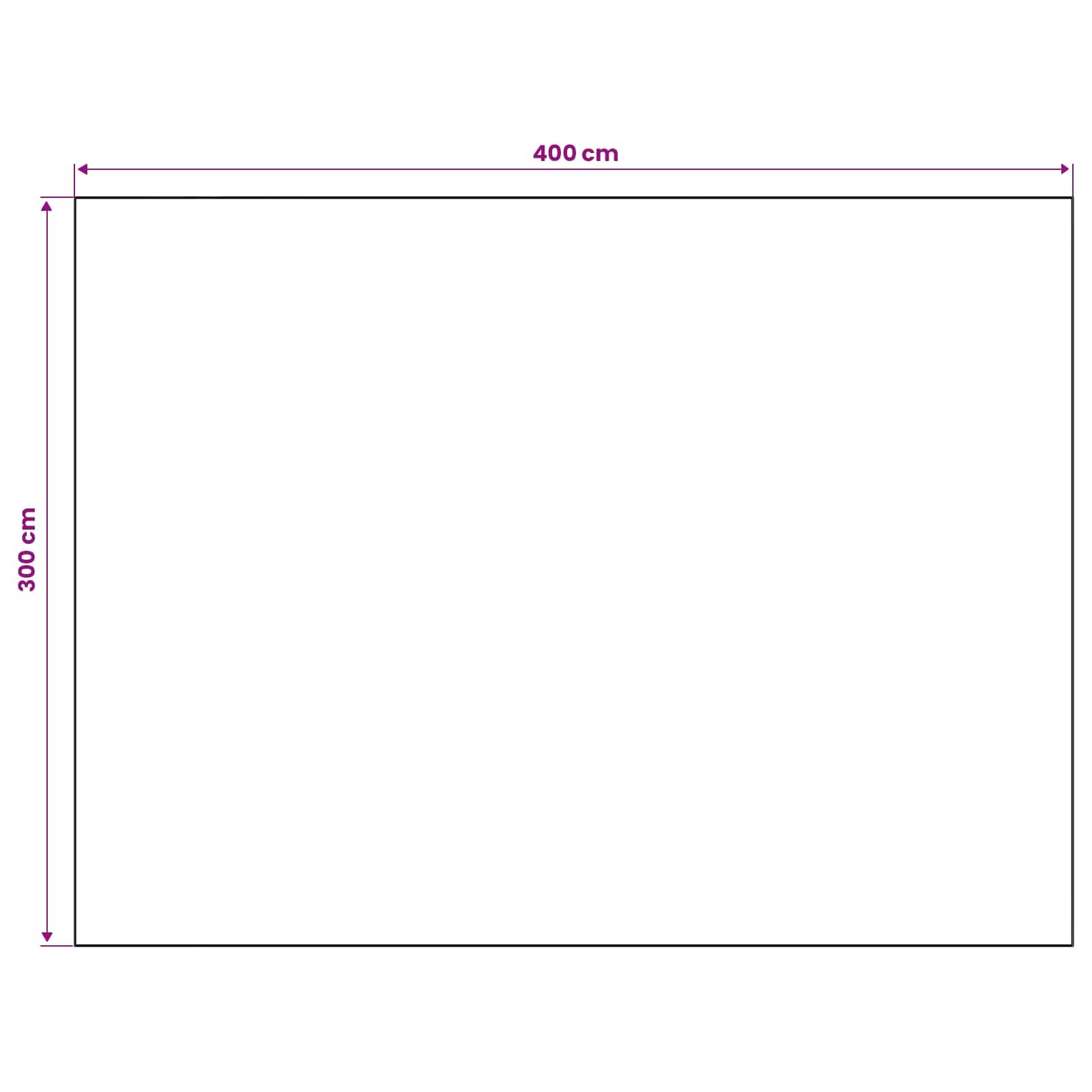 vidaXL Χαλί ORIZ Μαύρο διαμαντένιο σχέδιο 300 x 400 cm - Image 4