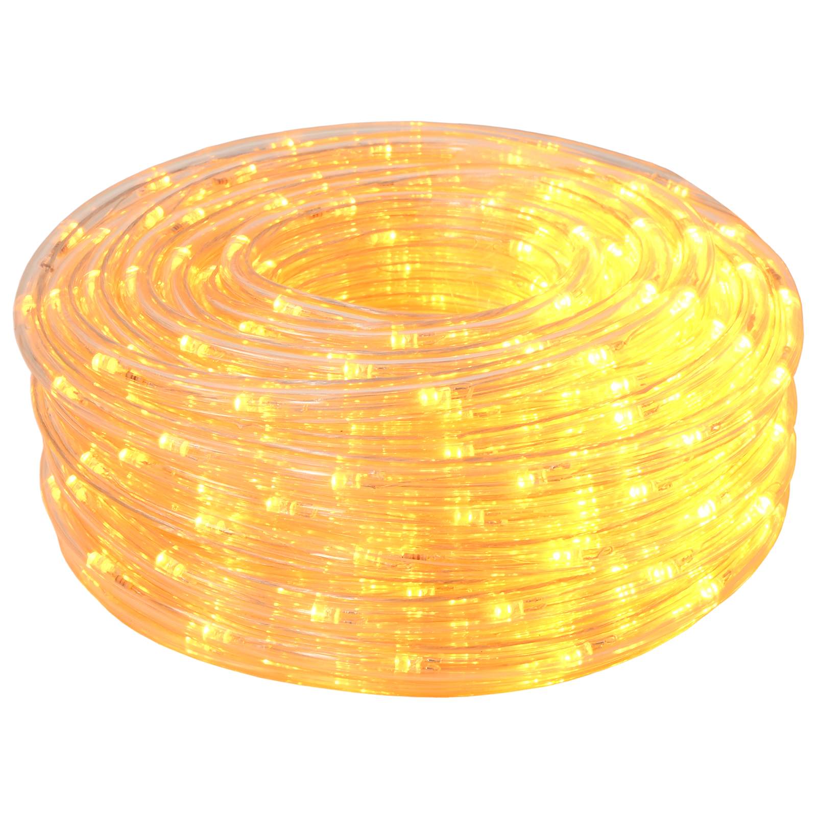 vidaXL Χριστουγεννιάτικος φωτοσωλήνας LED 1200 LED Κίτρινο και 50 m - Image 2