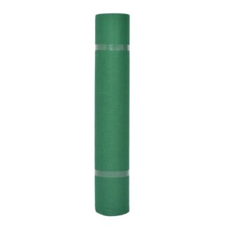 vidaXL Χαλί Μονόχρωμο Πράσινο 1 x 12 m Ύφασμα