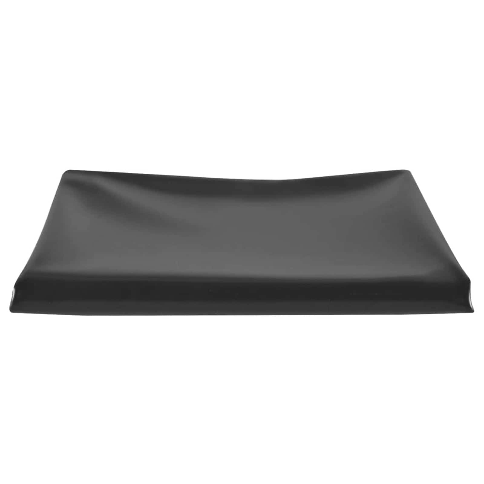 vidaXL Γραμμή Λίμνης 5 x 8 m PVC 0,5 χιλ Μαύρο - Image 3