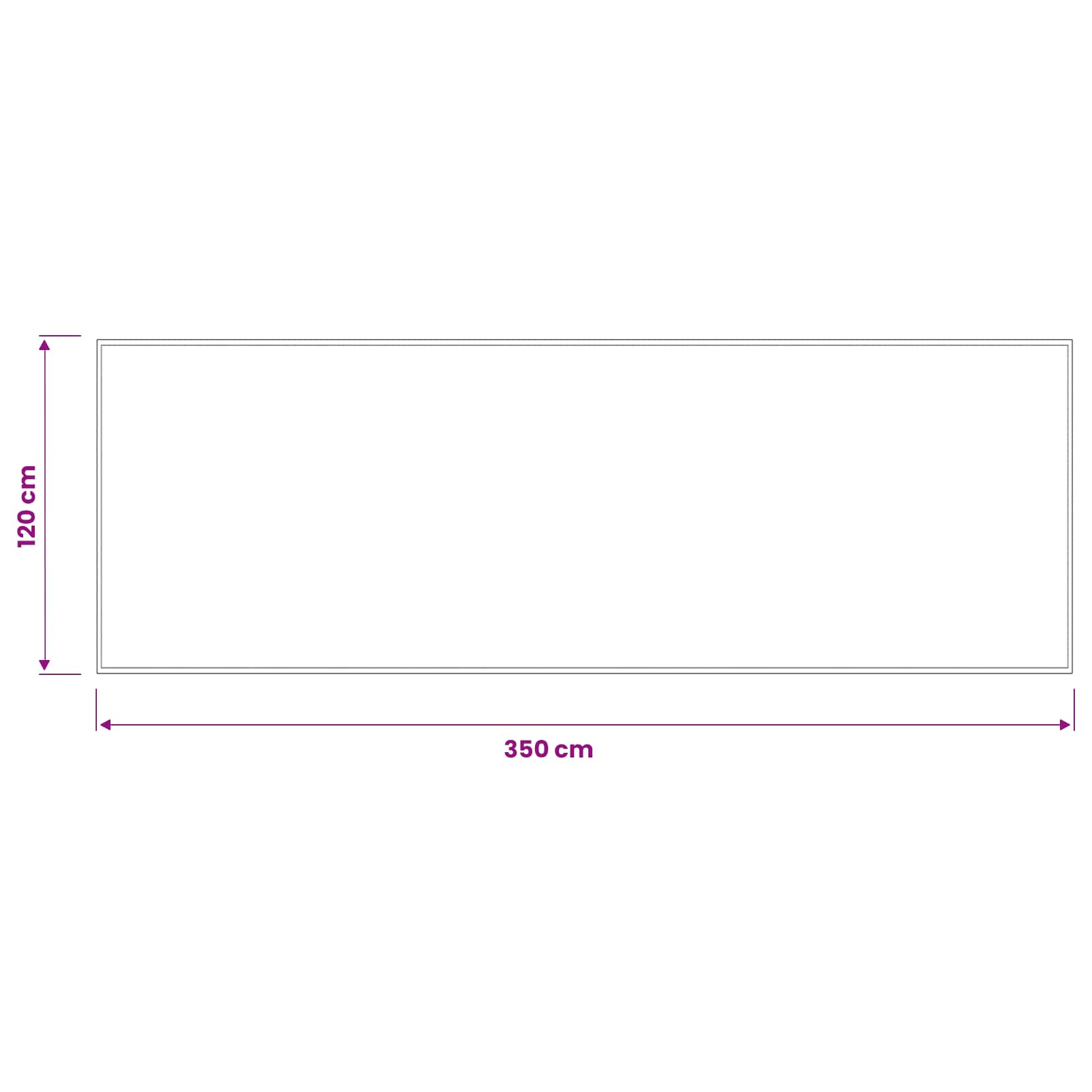 vidaXL Χαλάκι Εξώπορτας Ανοιχτό γκρι 350 x 120 cm 100% Πολυαμίδιο - Image 4