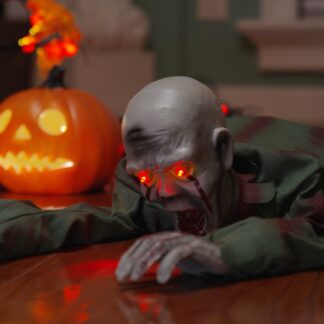 vidaXL Ερπυστικός ζωντανός νεκρός Halloween SPOOKA Πράσινο