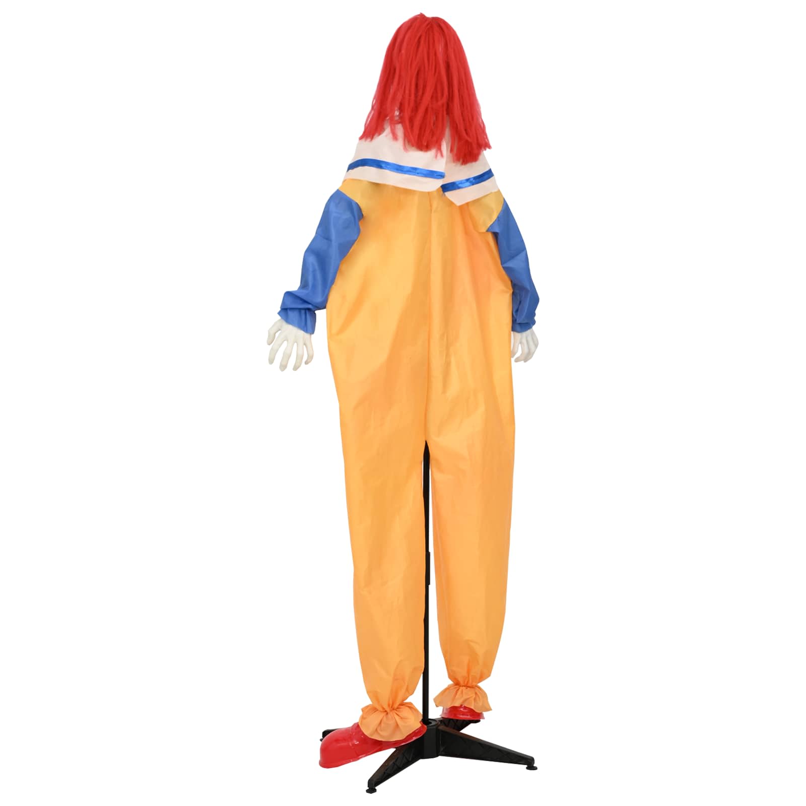 vidaXL Τρομακτικός κλόουν Halloween SPOOKA Κίτρινο και Μπλε - Image 5